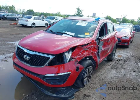 2015 Kia Sportage Lx из США, поврежденный, VIN KNDPB3AC2F7734819